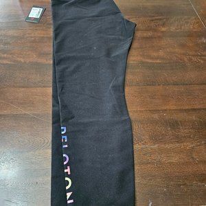 NWT Peloton Brand Leggins with Logo on Ankle